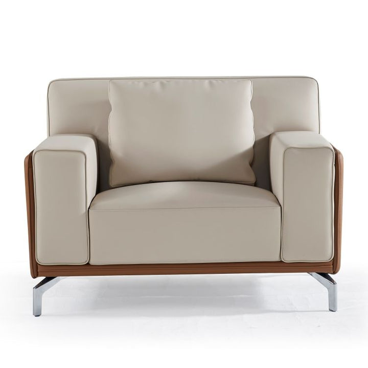 7 Seater Leather Office Reception Seating