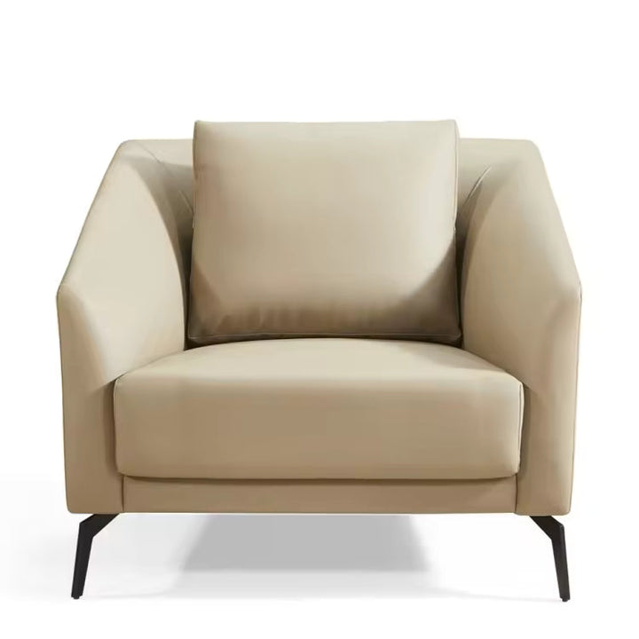 7 Seater Leather Reception Sofa