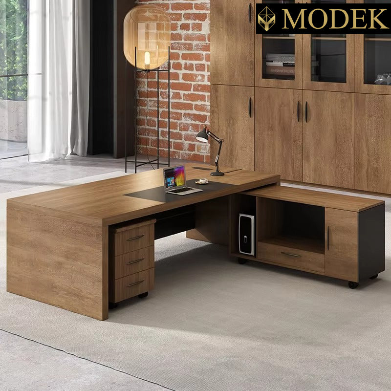 Executive Solid Wood Desk
