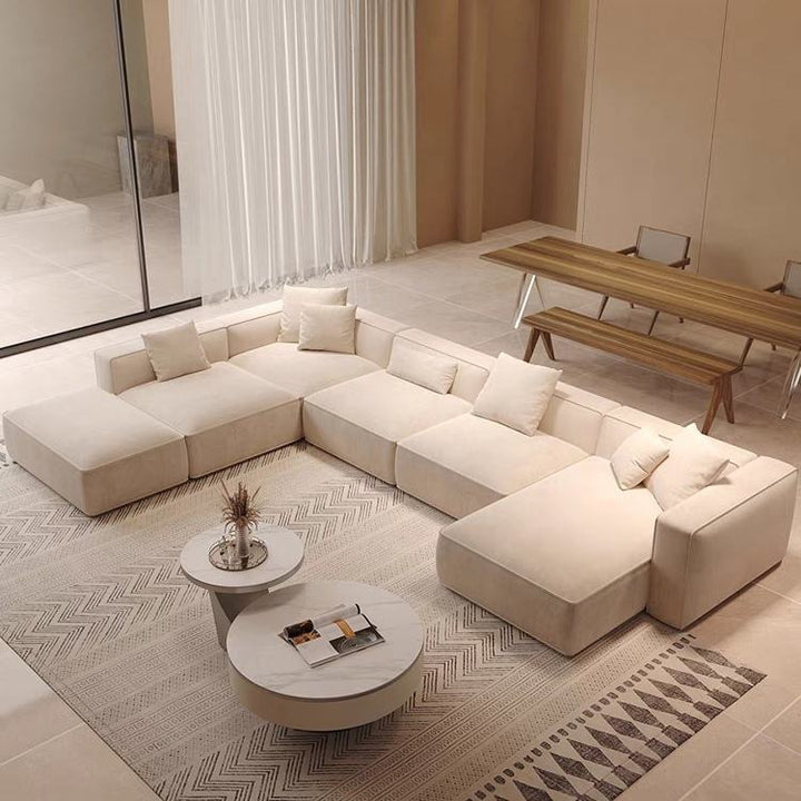 7 Seater L-Shaped Sectional Sofa