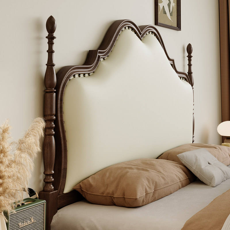 Walnut Frame King Sized Bed