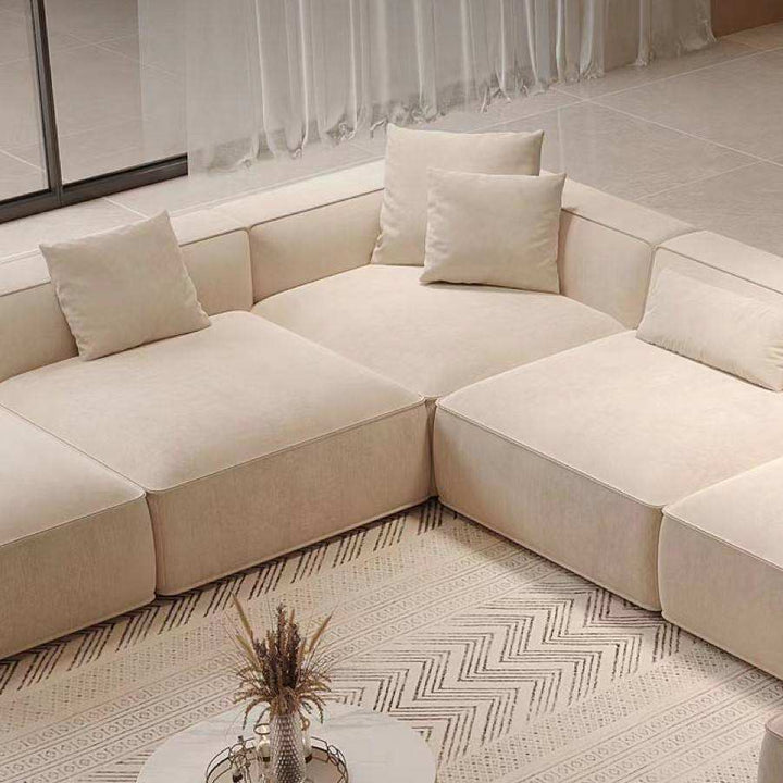 7 Seater L-Shaped Sectional Sofa