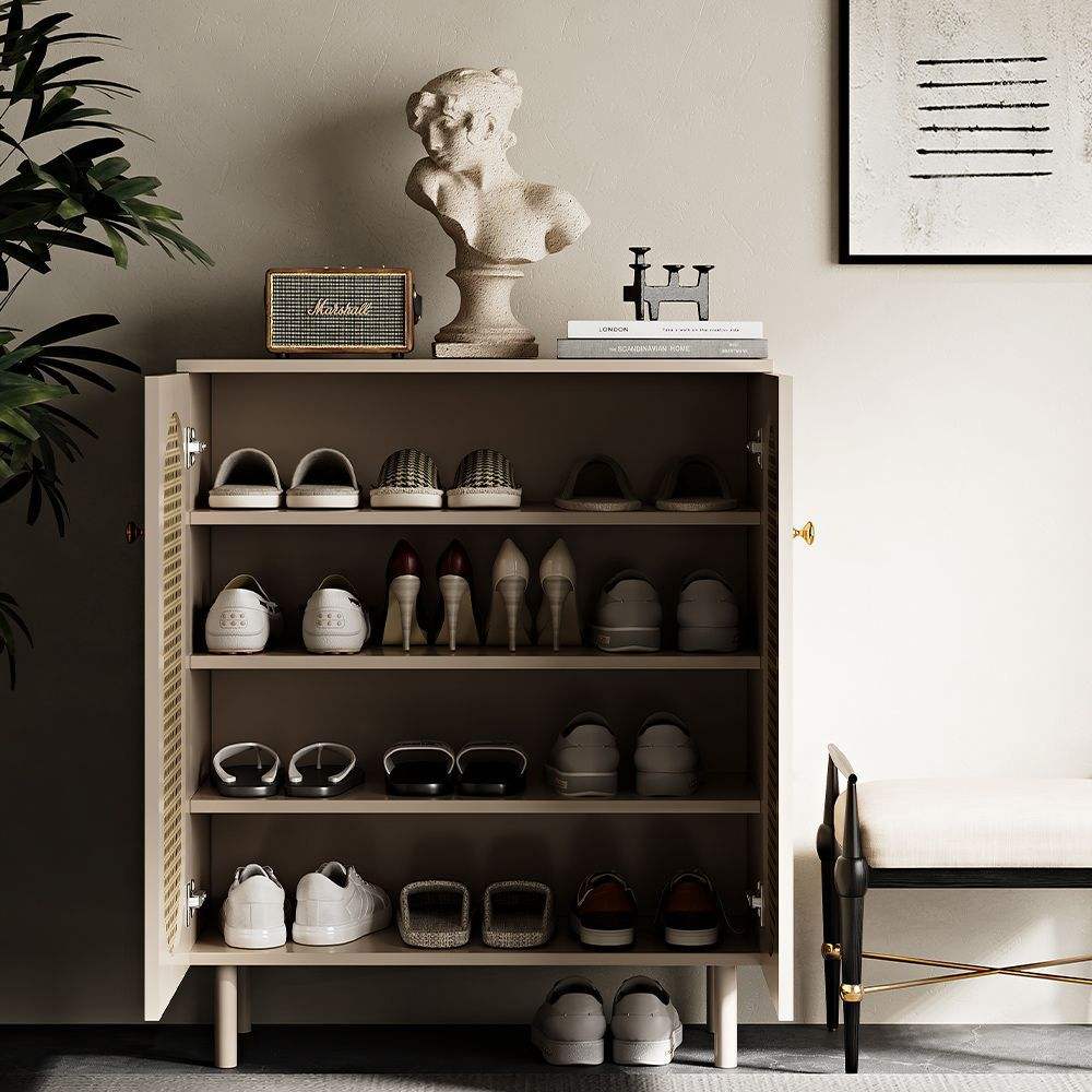 The Noir Woven Multi-Storage Cabinet