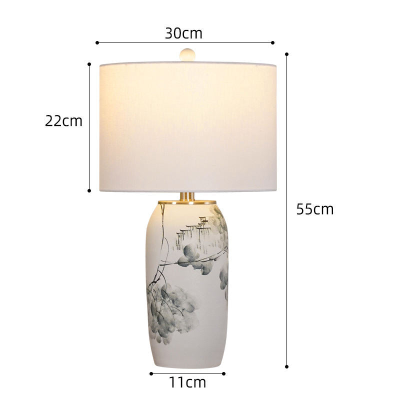 Tranquil Ceramic Bedside Lamp