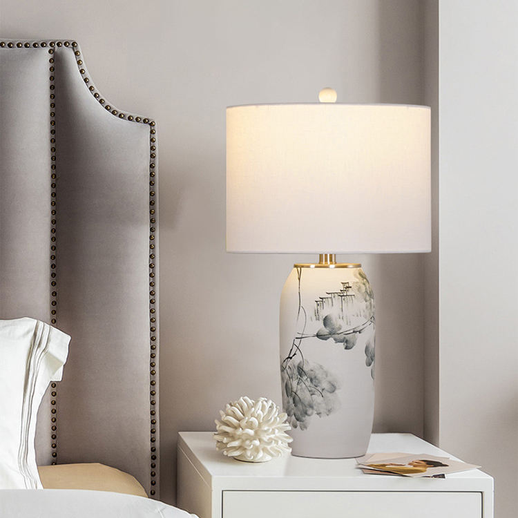 Tranquil Ceramic Bedside Lamp