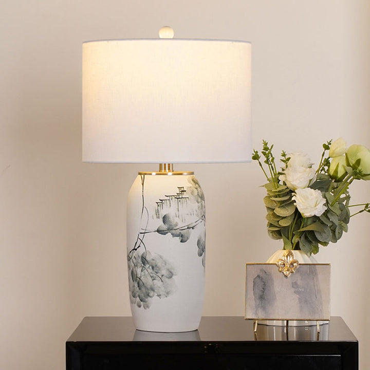 Tranquil Ceramic Bedside Lamp