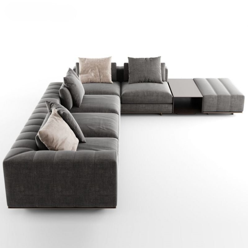 7-Seater Italian Curve Sectional Sofa