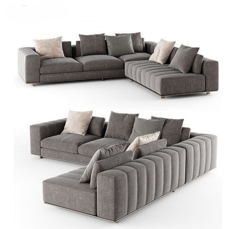 7-Seater Italian Curve Sectional Sofa