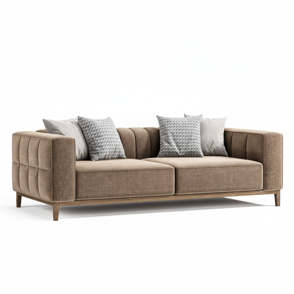 Premium Tufted 7-Seater Sofa (Armchair)