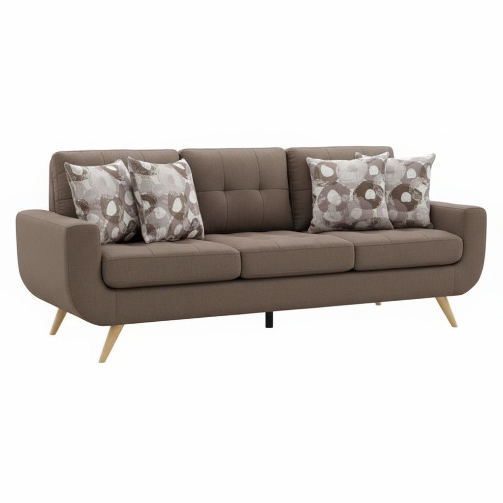 7 seater Modern Sofas (sage)