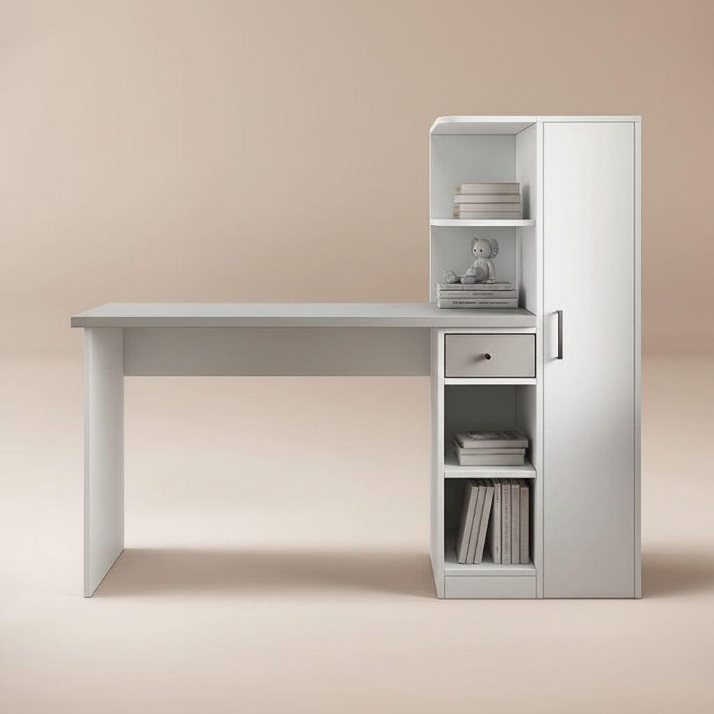 Study Table with Storage