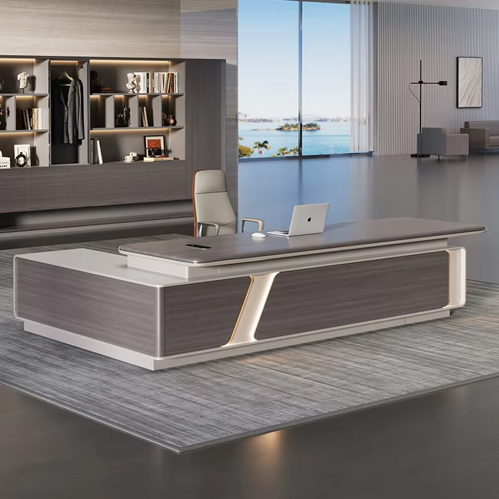 Modern Minimalist Executive Desk