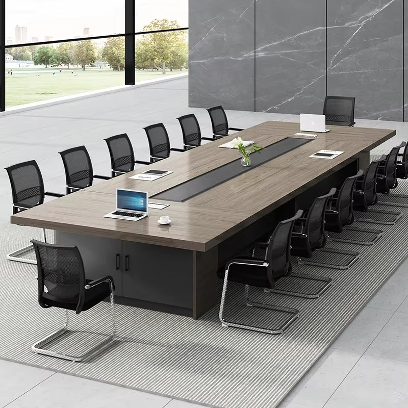 Permium Modern Wooden Conference Table