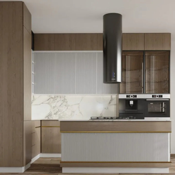 Gold Accent Luxury Kitchen