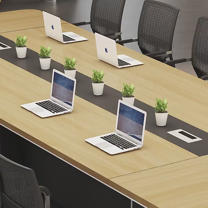 Permium Modern Wooden Conference Table
