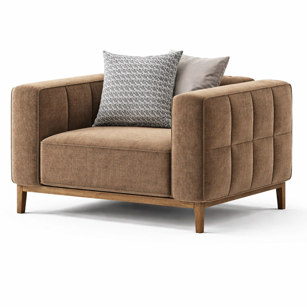 Premium Tufted 7-Seater Sofa (Armchair)