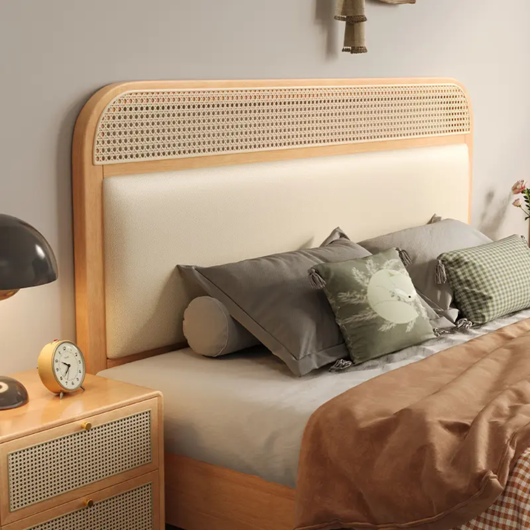 Rattan Cane Bed Set