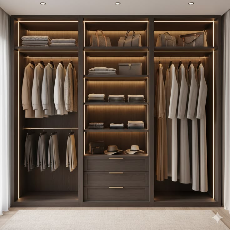 Sanctum Walk-In Wardrobe — Your Personal Space for Everything